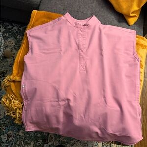 Figs Pink Technical Collection Top